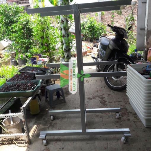 รูปภาพของ Kệ Trồng rau 3 tầng 6 chậu