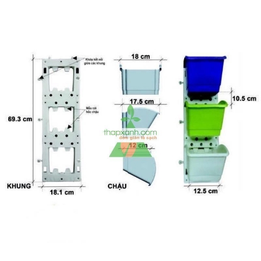 Gambar Module vườn tường đứng (TX-WALL-02)