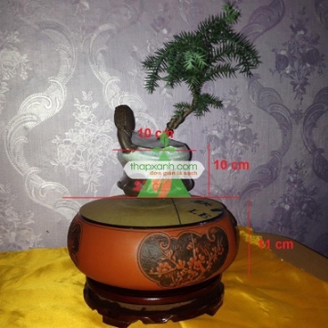 Ảnh của Chậu cây bay (Air bonsai) (sứ, TX_AB010)