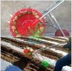 Ảnh của Máy gieo hạt tự động, bánh lăn 18 răng, rộng 8cm, Máy gieo hạt Đậu tương, Lạc, Đậu phộng