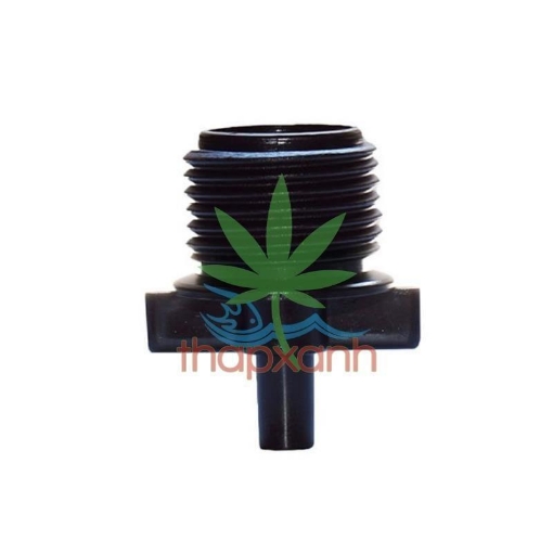 Gambar Khởi thủy Ren 1/2" 20-21 Ra trơn 7.5 mm KT75.21, Côn thu ống LDPE PE PVC 21-7.5 mm