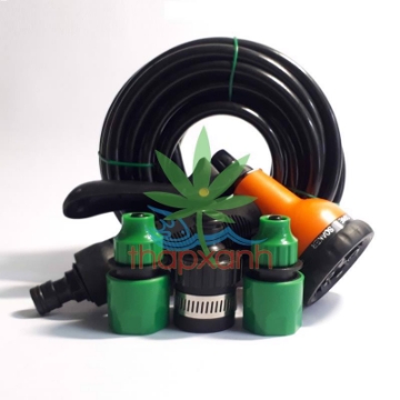 Ảnh của Bộ vòi xịt nước tưới cây, rửa xe 8 trong 1, kèm 15m dây 8/11
