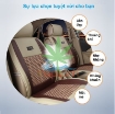 รูปภาพของ Áo ghế ô tô, Áo ghế xe hơi, Bọc da ghế xe 3D A25 5 Ghế, Trùm ghế xe 4-5 chỗ