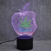 Ảnh của Đèn ngủ, đèn trang trí Led 3D Quả táo Oppo 7 màu