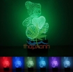 Ảnh của Đèn ngủ, đèn trang trí Led 3D, Đèn ngủ 7 màu