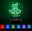 Ảnh của Đèn ngủ, đèn trang trí Led 3D, Đèn ngủ 7 màu