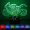 Ảnh của Đèn ngủ, đèn trang trí Led 3D, Đèn ngủ 7 màu