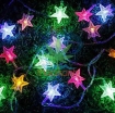 图片 Đèn trang trí  led nhấp nhánh hình sao, đèn trang trí led dây (10m)