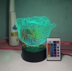 Ảnh của Đèn ngủ, Đèn trang trí Led 3D, Đèn ngủ 16 màu mini có điều khiển