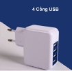 Gambar Ổ cắm sạc đa năng, sạc cổng cắm USB 4 cổng
