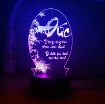 Ảnh của Đèn ngủ, đèn trang trí Led 3D, đèn thư pháp 7 màu