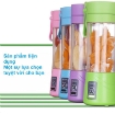 Ảnh của Máy xay trái cây, máy xay sinh tố mini xách tay cổng sạc USB