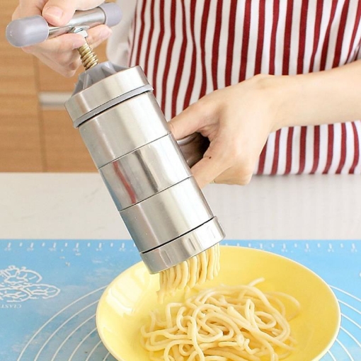 Ảnh của Máy làm mì, miến, bánh đa inox (2 cỡ sàng)