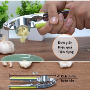 Ảnh của Dụng cụ ép tỏi, hành, nghiền tỏi, hành, kẹp óc chó, càng cua (2 trong 1)