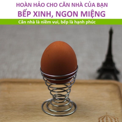 รูปภาพของ Giá đựng trứng gà, vịt. Khay cốc đựng trứng gà, vịt (inox)
