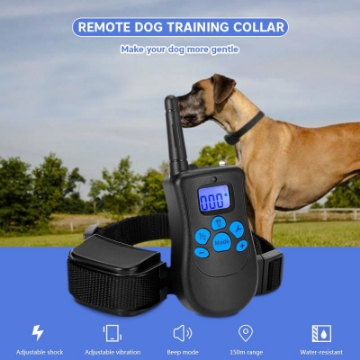 Ảnh của Vòng cổ huấn luyện chó, Thiết bị đào tạo chó nghiệp vụ-P998N