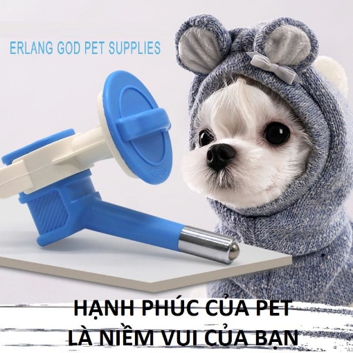 Ảnh của Vòi uống nước tự động cho Pet (Chó, mèo, gà) lắp chai nhựa