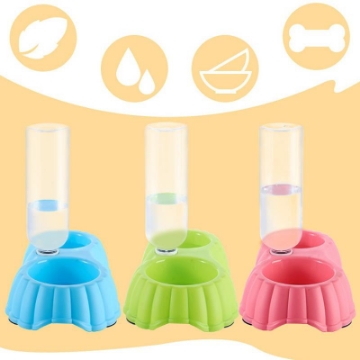 Ảnh của Khay ăn và uống nước bán tự động cho Pet ( Chó, mèo) MPD-03, Máng ăn uống, bát ăn cho chó mèo