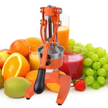 Ảnh của Máy ép cam ORG-2, Dụng cụ Ép trái cây hoa quả bằng tay , Ép bưởi, táo, nho, Khay inox thân hợp kim