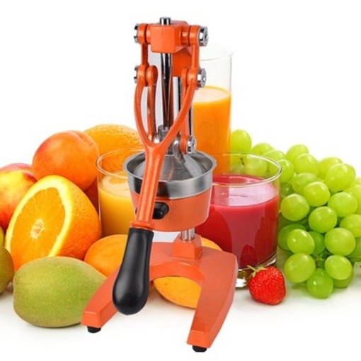 Ảnh của Máy ép cam ORG-2, Dụng cụ Ép trái cây hoa quả bằng tay , Ép bưởi, táo, nho, Khay inox thân hợp kim