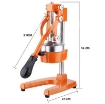 Ảnh của Máy ép cam ORG-2, Dụng cụ Ép trái cây hoa quả bằng tay , Ép bưởi, táo, nho, Khay inox thân hợp kim