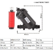 Ảnh của Lọc đĩa chữ Y ARKA-0.6.25 (3/4" (inch), ϕ25), Lọc đĩa tưới cây, Lọc nước chữ Y