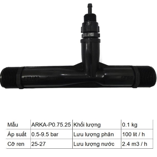 图片 Thiết bị châm phân Venturi 27mm (3/4 inch)