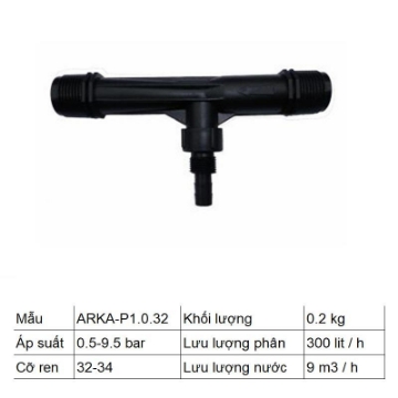 Ảnh của Thiết bị châm phân VENTURI 34mm (1 inch)