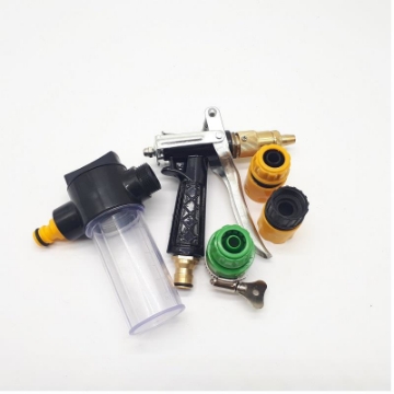 Ảnh của Bộ vòi xịt nước tưới cây, Rửa xe BTD-5204 vòi đồng 5 trong 1 kèm bình xà phòng