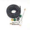 Ảnh của Bộ vòi xịt nước tưới cây, rửa xe cao áp kim loại đồng VOI-17 + 10m dây 8/11