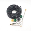 Ảnh của Bộ vòi xịt nước tưới cây, rửa xe cao áp kim loại đồng VOI-17 + 15m dây 8/11