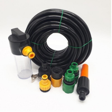 รูปภาพของ Bộ tưới cây, Rửa xe BTN-7200 nhựa thẳng kèm bình xà phòng + 15m Dây tưới
