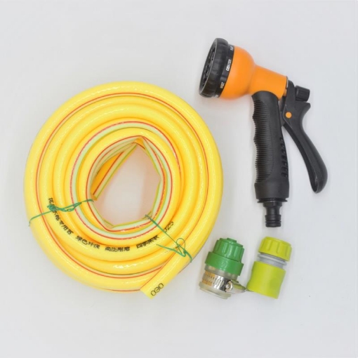 Picture of Bộ vòi xịt nước tưới cây, Rửa xe BDT-4222 Vòi nhựa 8 in 1 + 15m dây 16mm