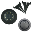 图片 Đèn chiếu tiểu cảnh năng lượng mặt trời SBN-8 8 Leds, Đèn trang trí sân vườn Disk Light