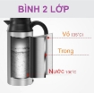 Ảnh của Bình đun nước trên ô tô BN1-750 ml Điện 12V 24V, Ấm siêu tốc trên xe hơi, Phích giữ nhiệt 2 lớp Inox 304