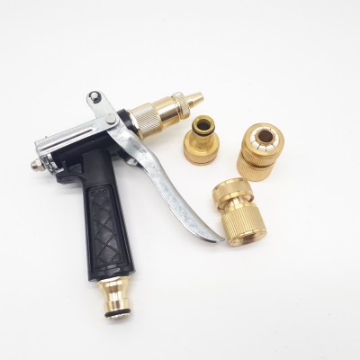 Ảnh của Bộ phụ kiện tưới cây, Rửa xe 4 món đồng TAD-4111, Bộ vòi tưới cây bằng đồng 5 trong 1