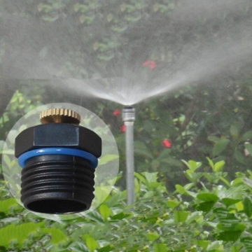 Ảnh của Đầu tưới phun mưa BTX-D12, Tưới xòe 360° chân ren 21 - 1/2", Tưới xòe mũ ren đồng