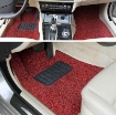 Ảnh của Bộ 3 miếng thảm lót sàn ô tô T00.5 , Thảm sàn xe hơi 5 chỗ DIY, Thảm sàn cao su rối chống bẩn
