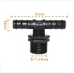Ảnh của Khởi thủy Tê T chia 3  KTT-34.16, Đầu vào ren 3/4" 25-27 mm Ra 2 đầu 16 mm
