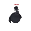 Ảnh của Bánh xe 45 mm mũ 19 mm, Bánh xe lắp giá kệ trồng rau, Bánh xe lắp T nhựa 19