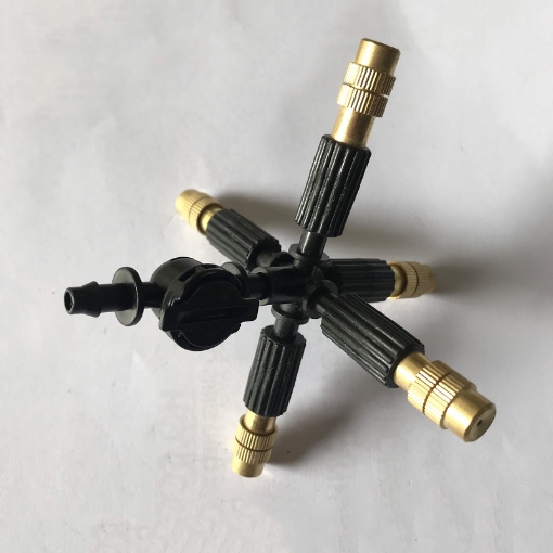 รูปภาพของ Bộ 5 đầu tưới Phun sương 250Lit/h + Chặn áp, Khởi thủy 4/7