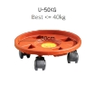 Ảnh của Giá để chậu hoa bằng nhựa TDN-30 cm, Kệ để chậu cây cảnh 4 bánh, Đế chậu cây có bánh xe lăn
