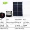 图片 Đèn led năng lượng mặt trời SUN-2840 40W, Đèn năng lượng mặt trời IP 67 Có báo pin