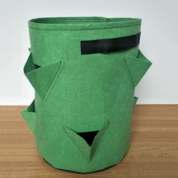 Ảnh của Tháp trồng rau dạng túi  D35X40, Túi trồng rau nhiều miệng có quai xách, Túi trồng hoa, Túi trồng cây