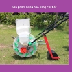 Ảnh của Máy gieo hạt tự động 7 răng, Máy gieo hạt 1 hàng bánh lăn rộng 23cm,  Máy gieo đậu phộng, Lạc