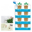 Ảnh của Thủy canh vườn tường đứng BG-2, Rọ đôi treo tường trồng cây cảnh, Chậu trồng cây treo tường