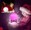 Ảnh của Đèn ngủ mặt trăng ML3D-1507, Đèn mặt trăng 7 màu 15cm,  Đèn trang trí Moon Light 3D