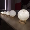 Ảnh của Đèn ngủ mặt trăng ML3D-1507, Đèn mặt trăng 7 màu 15cm,  Đèn trang trí Moon Light 3D