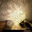 Picture of Đèn ngủ cầu mây đơn sắc GO-03, Đèn ngủ, Đèn led trang trí để bàn ấm áp