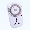 รูปภาพของ Ổ cắm điện hẹn giờ cơ Kerde TW-E05, 15 phút, Công tắc hẹn giờ tự động 15 phút, Ổ cắm cơ học